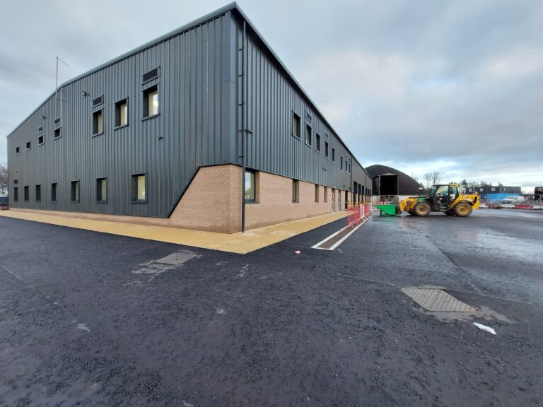 Tilbury Douglas hands over North Lanarkshire Council’s new fleet building project